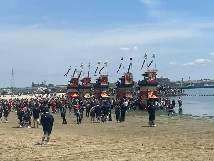 神前神社のお祭り