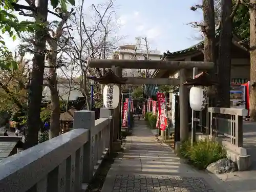 花園稲荷神社の鳥居