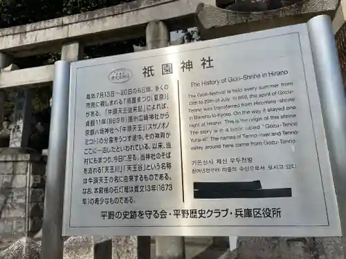 祇園神社の歴史