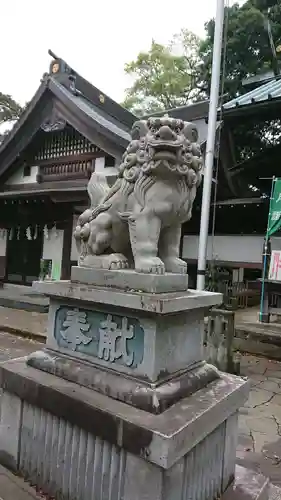 伊豆美神社の狛犬