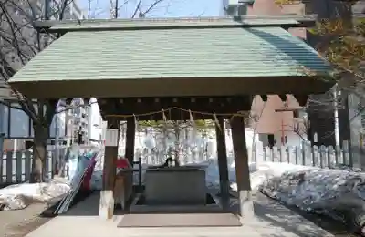 北海道神宮頓宮の手水舎