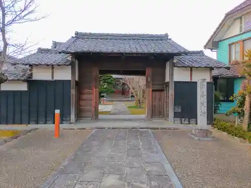 善定坊の山門・神門