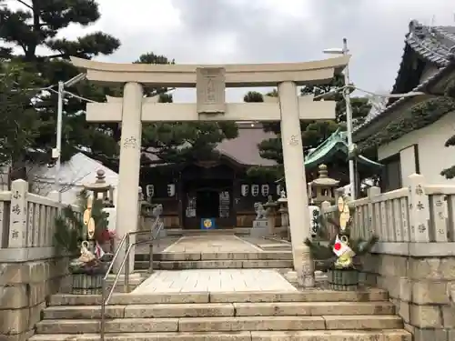 舞子六神社の鳥居