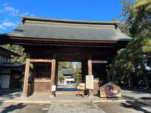 甲斐國一宮 浅間神社の山門