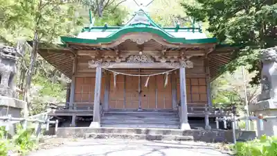 忍路神社の本殿・本堂
