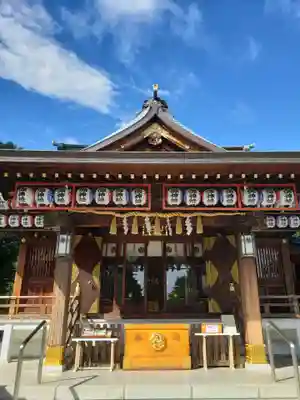 中野沼袋氷川神社の本殿・本堂