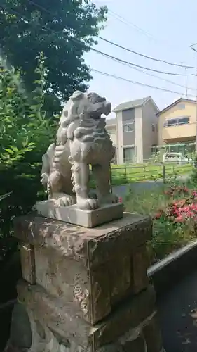 深見神社の狛犬