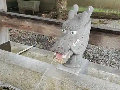 熊野神社の手水舎