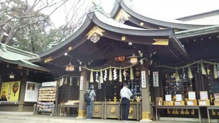 検見川神社の本殿・本堂