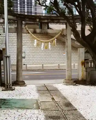 幸稲荷神社の鳥居