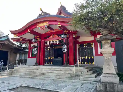 品川神社の本殿・本堂