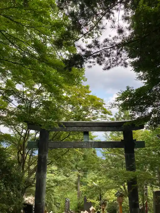 武蔵御嶽神社の鳥居