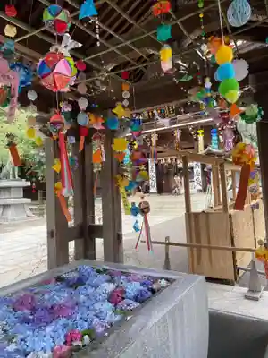 宮地嶽神社の手水舎