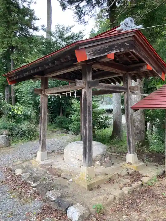諏訪神社の手水舎