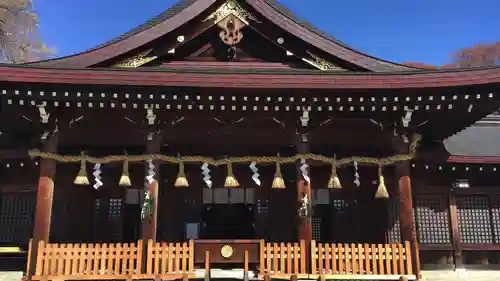 長野縣護國神社の本殿