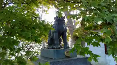 厚岸真龍神社の狛犬