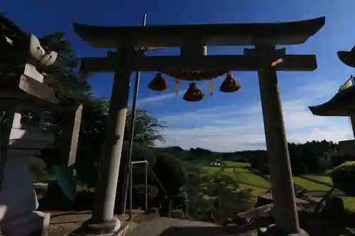 長屋神社の鳥居