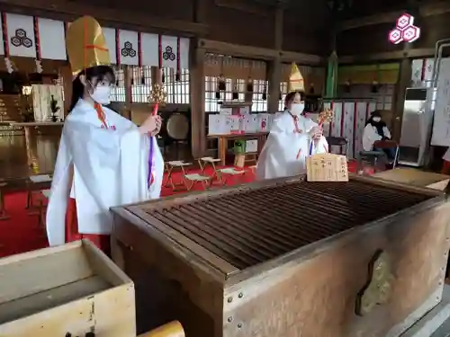 釧路一之宮 厳島神社の神楽