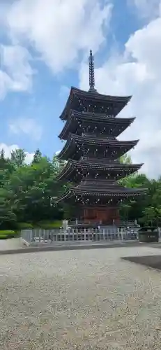 西方寺の塔