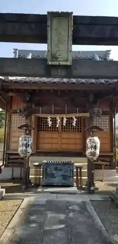 長門鎮守八幡神社の本殿・本堂