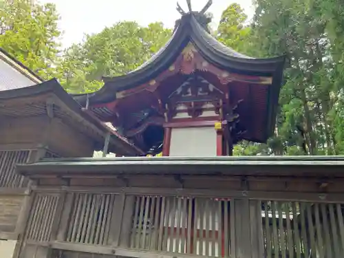 河口浅間神社の本殿