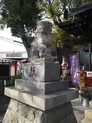 立石熊野神社の狛犬