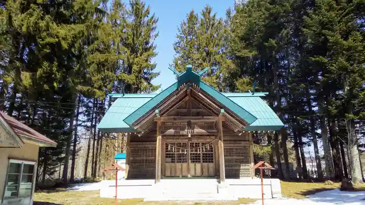 占冠神社の本殿・本堂