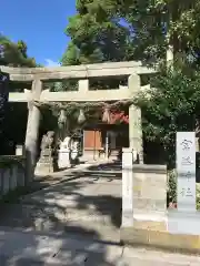 富益神社の鳥居