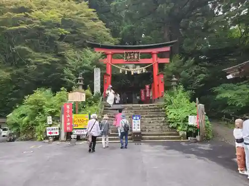 鷲子山上神社の鳥居