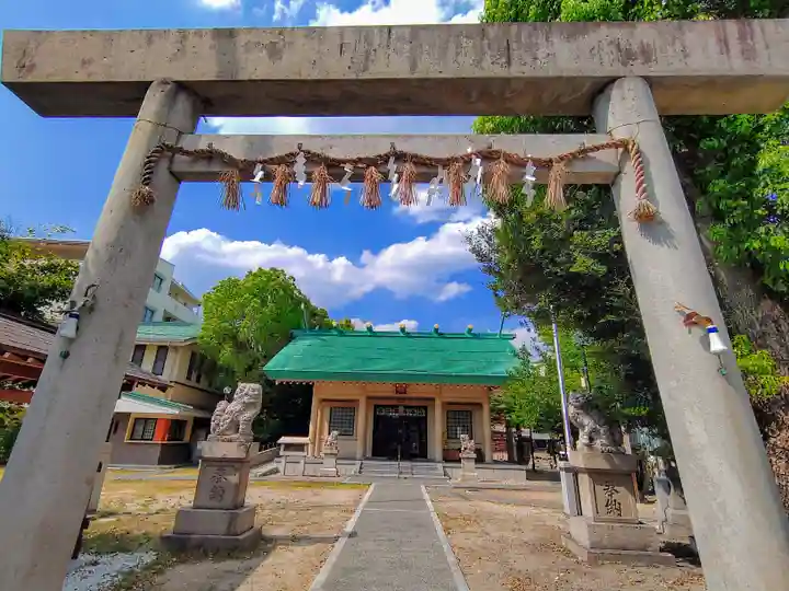 八王子神社 春日神社(清水町)の鳥居