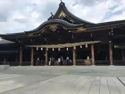 寒川神社の本殿・本堂