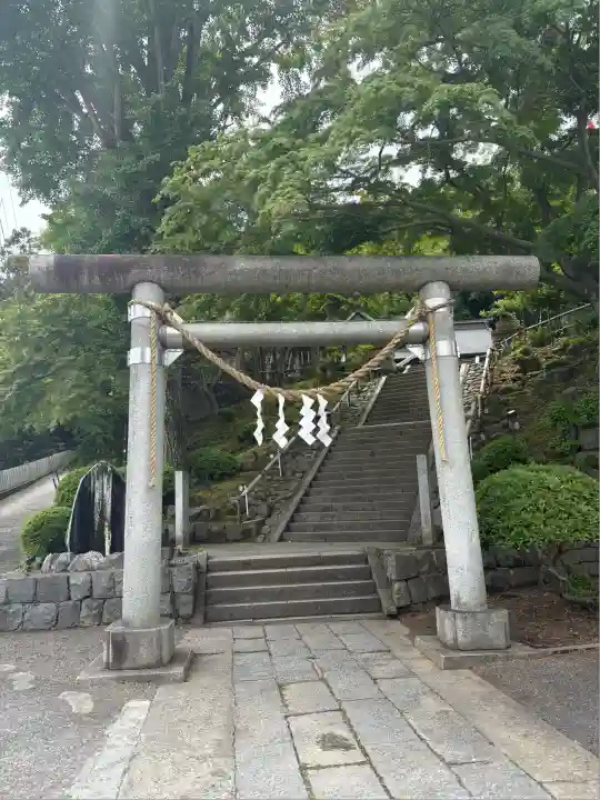 温泉神社〜いわき湯本温泉〜の鳥居