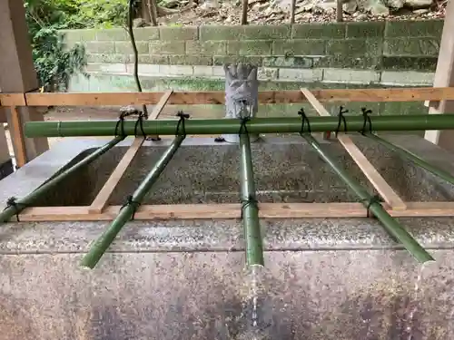 江島神社の手水