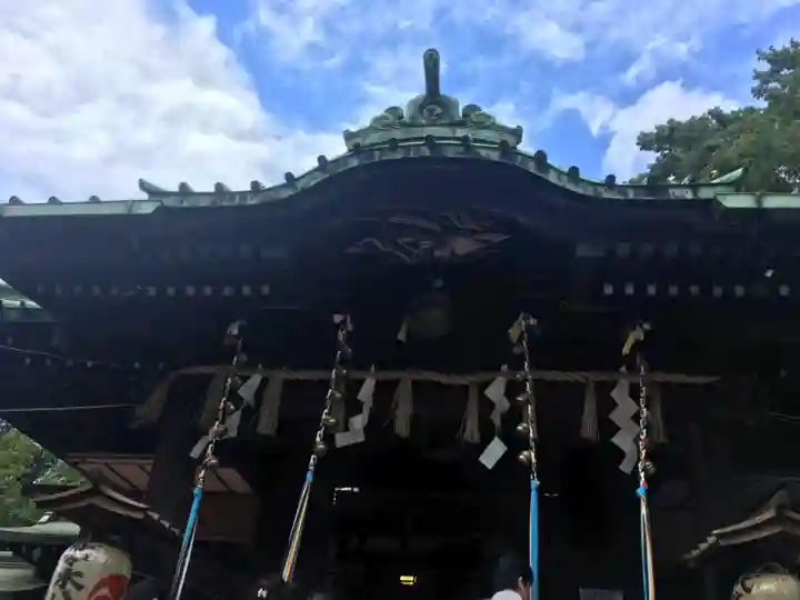 代々木八幡宮の本殿・本堂