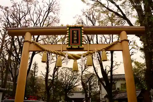 蛇窪神社の鳥居