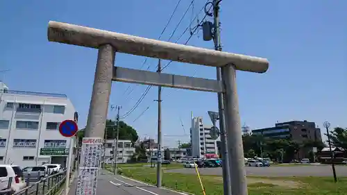 高城神社の鳥居