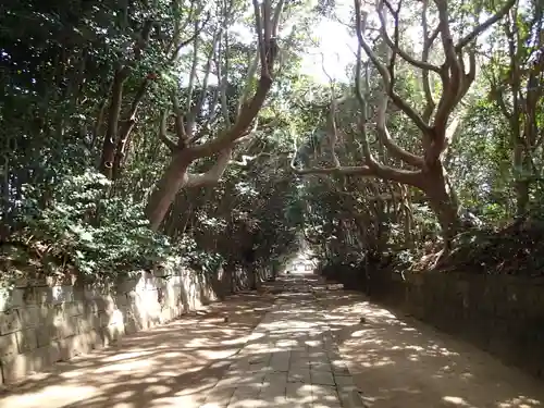 酒列磯前神社の景色