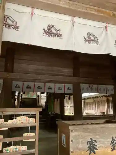 名和神社の本殿