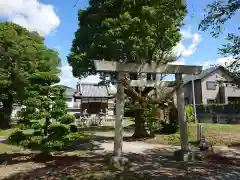 幡頭神社の鳥居