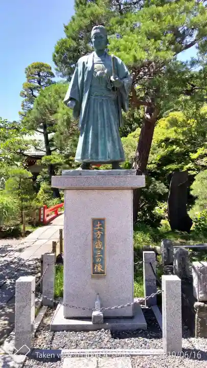 高幡不動尊 金剛寺の像