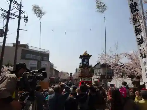 針綱神社のお祭り