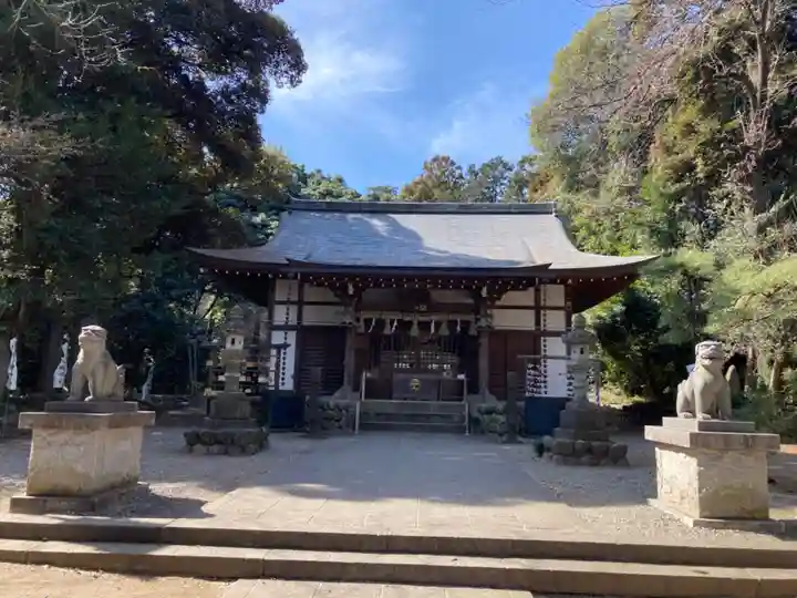 三ケ尻八幡神社の本殿・本堂