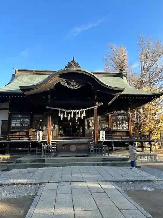葛飾八幡宮の本殿・本堂