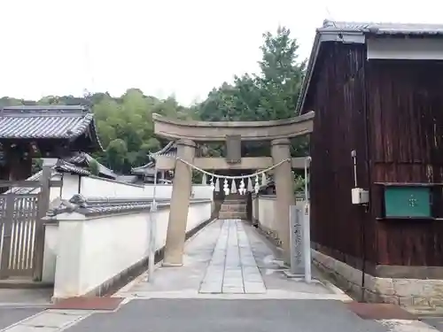 八幡神社の鳥居