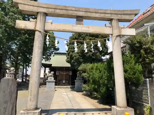 小野神社の鳥居