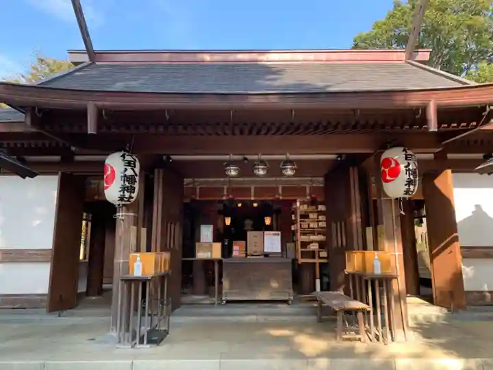 代田八幡神社の本殿・本堂