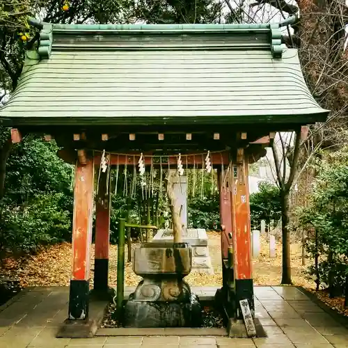 芝東照宮の手水