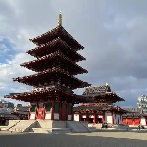 四天王寺の塔