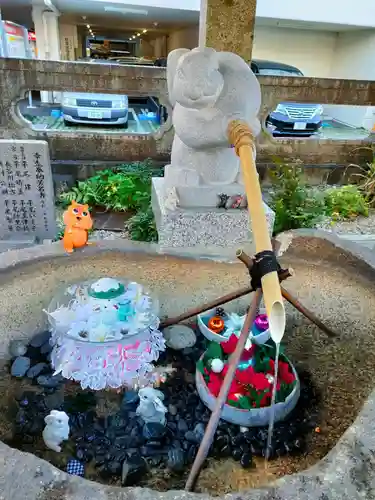 三輪神社の手水舎