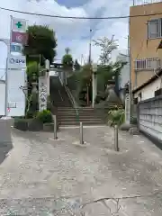 筑土八幡神社の鳥居